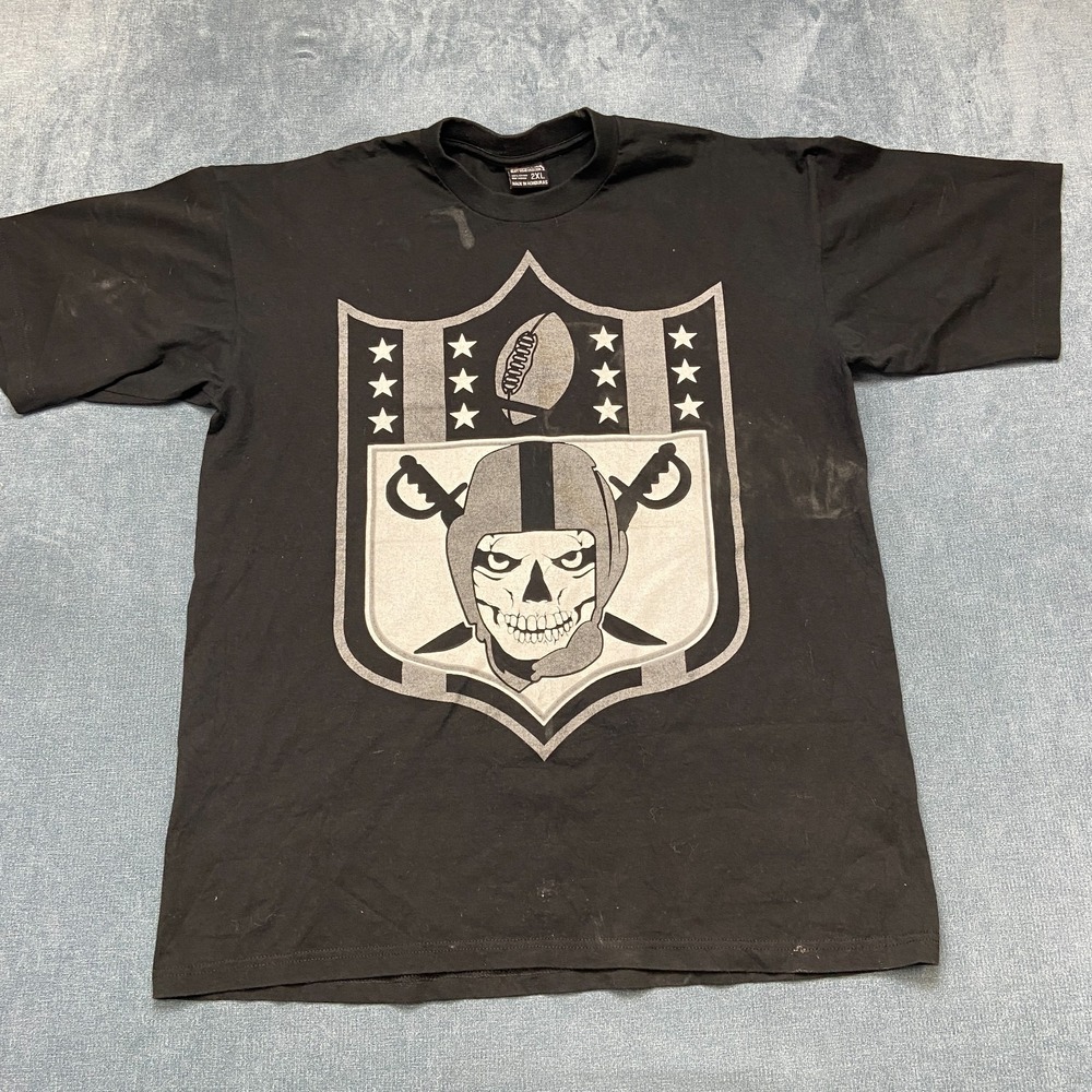 Pro Tag Heavy Wear Collection MXCII T Shirt Mens 2XL Black Skull Mascot Summer